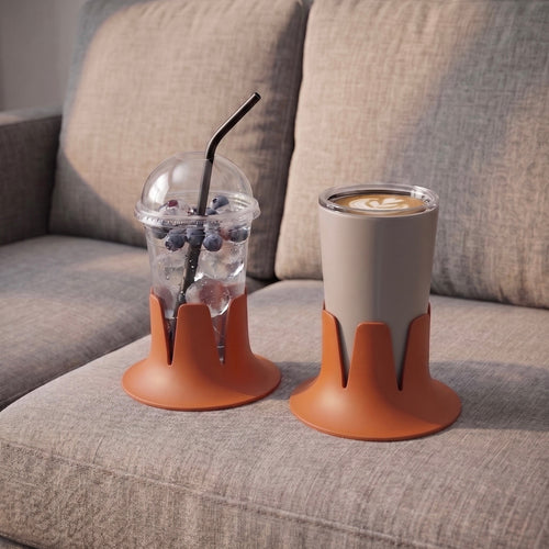 Steadi fitted on bottles & travel cups